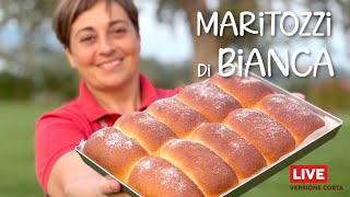 MARITOZZI di Bianca Ricetta in Diretta  Versione Corta  Fatto in Casa da Benedetta [upl. by Yrolg535]