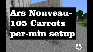 Ars Nouveau Automated Farm Setup [upl. by Elga]