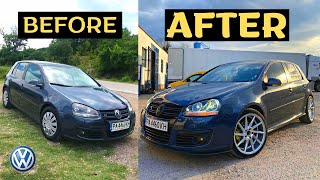 Building a VW Golf 5 GT In 4 Minutes  Project Car Transformation [upl. by Mord]