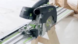 KappSägesystem AkkuHandkreissäge  HKC 55  Festool [upl. by Marb]