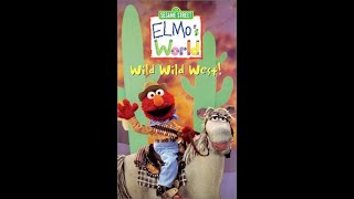 Elmos World Wild Wild West 2001 VHS [upl. by Iona849]