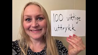 Video 1036 100 viktige uttrykk på under 25 minutter [upl. by Darcy]