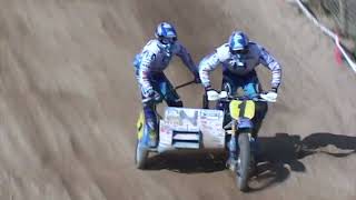 Sidecar motocross racing World championship France GP Dardon Gueugnon 2002 [upl. by Anihpled]