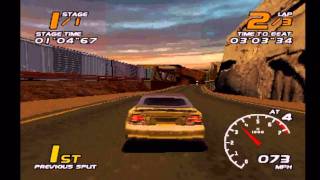 Vanishing Point PS1 Gameplay [upl. by Ramirol]