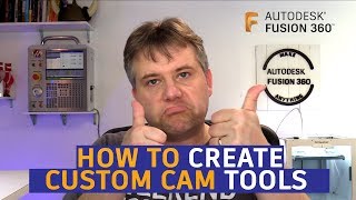 Fusion 360 — How To Create a Custom CAM Tool — Ask LarsLive [upl. by Leith]