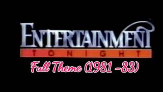 Entertainment Tonight  Full Theme 1981  83 [upl. by Christiano]