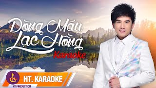 KARAOKE  DÒNG MÁU LẠC HỒNG  ĐAN TRƯỜNG [upl. by Riesman]