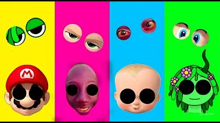 Wrong eyes👀 challenge DAME TU COSITA Funny Puzzle Wrong Heads [upl. by Jenelle727]