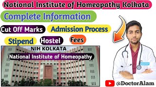 NIH KolkataComplete InformationSeatsCut Off MarksFeeAdmission ProcessStipendDoctorAlamServices [upl. by Adnohsar32]