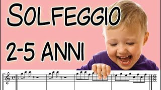 👦🎼Fare musica a scuola dellinfanzia  solfeggio per bambini facilissimo [upl. by Kellby448]