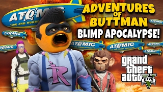 Adventures of Buttman 11 BLIMP APOCALYPSE Annoying Orange GTA V [upl. by Lj]