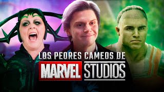 Los PEORES cameos de Marvel Studios  The Top Comics [upl. by Baudin]