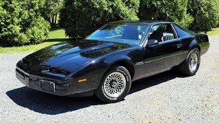 1986 Pontiac Firebird 305 V8 Start Up Tour and Review [upl. by Susej704]