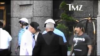 Anthony Kiedis FIGHT with Rolling Stones bodyguard [upl. by Happ]