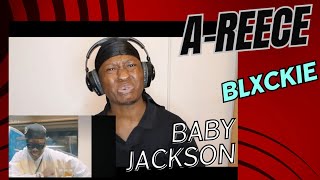 KHRON REACTS TO BABY JACKSON• AREECE FT BLXCKIE• SA HIPHOP• REACTION•🔥🔥🔥🔥 [upl. by Rossie]