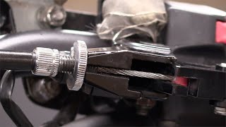 Triumph Bonneville quotClutch Cable Replacementquot [upl. by Frerichs]