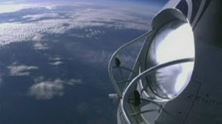 500mph skydive Felix Baumgartner trains for recordbreaking fall [upl. by Ettenuj]