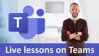 How to do live lessons using Microsoft Teams [upl. by Ttimme]