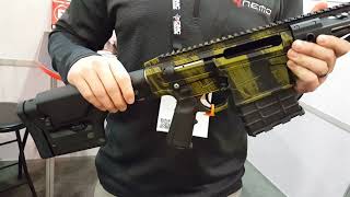 2018 Shot Show  2018 NEMO OMEN Watchman 300 Win Mag AR Rifle [upl. by Sura]