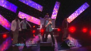 HD Justin Bieber  One Time Live At Ellen Show [upl. by Nissy]