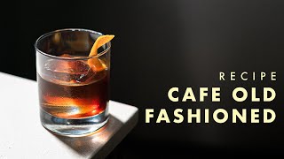 Cold Brew Old Fashioned NonAlcoholic Cocktail Recipe [upl. by Pantheas116]