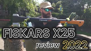 Fiskars X25 Review Still Worth It In 2022 [upl. by Weinert]