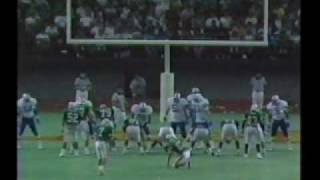 Extended highlights from the 1989 Hawaii  BYU game [upl. by Jens]