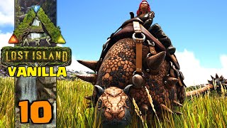 DOMANDO NOSSO DOEDICURUS  ARKSURVIVAL EVOLVED  LOST ISLAND Vanilla  10 [upl. by Tammi477]