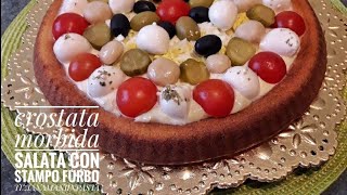 CROSTATA MORBIDA SALATA CON STAMPO FURBO [upl. by Torey]