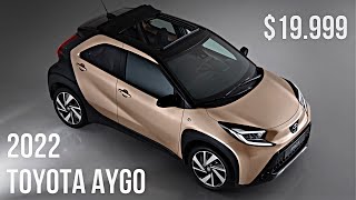 2022 Toyota Aygo X Air  New Features [upl. by Attegroeg]