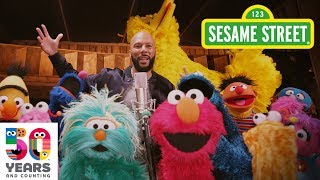 Sesame Street Give it live it RESPECT feat Common [upl. by Rosalinda]