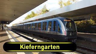 UBahn Station Kieferngarten  Munich 🇩🇪  Walkthrough 🚶 [upl. by Woods]