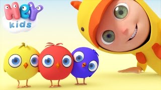 Chicks Song  Animal Songs For Kids  HeyKids [upl. by Colline499]