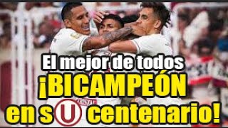 UNIVERSITARIO SE CORONÓ BICAMPEÓN NACIONAL EN AÑO DE SU CENTENARIO TRAS EMPATAR EN ANDAHUAYLAS [upl. by Rebliw623]