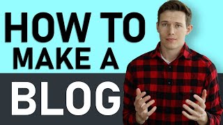 How To Make A Blog With WordPress [upl. by Mccully]