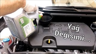 Motor Yağı ve Yağ Filtresi Nasıl Değiştirilir  Toyota [upl. by Meirrak936]