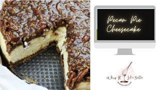 Pecan Pie Cheesecake  How to make Pecan Pie Cheesecake pecanpiecheesecake [upl. by Arodal]