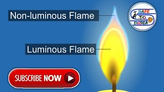 What is Luminous flame and Nonluminous flame in hindi ।। safe to India [upl. by Muslim940]