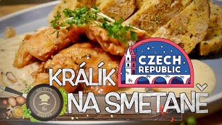 KRÁLÍK NA SMETANĚ Jako bonus recept na skvělé knedlíky se slaninou [upl. by Inalan33]