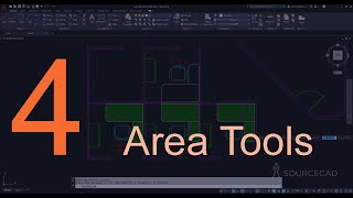 Finding area in AutoCAD [upl. by Wolcott202]