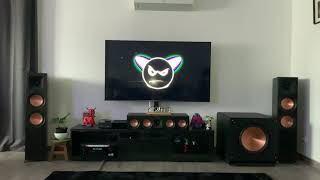 Klipsch RP1600SW  RP8000F  R41M SoundBass Test 2 [upl. by Malvina]