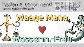 Waage Mann amp Wassermann Frau Liebe und Partnerschaft [upl. by Elrod878]