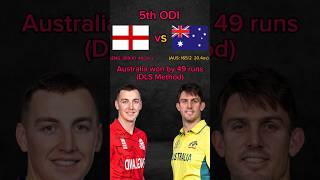 England vs australia 5th ODI shorts youtubeshorts [upl. by Alarick]