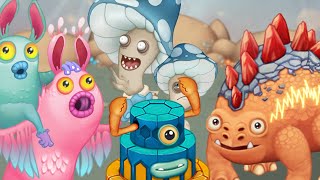 HippityHop Cantorell Stogg Ziggurab  Faerie Island Quartet My Singing Monsters [upl. by Jovia324]