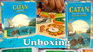 Catan Navegantes 10  Expansión  Unboxing [upl. by Ciprian]