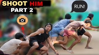 SHOOT HIM PART 2 quotPUBLIC PRANKquot  Prank Gone Wrong [upl. by Noicnecsa869]