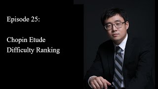 24 Chopin Etudes Difficulty Ranking Easiest to hardest [upl. by Yanetruoc996]