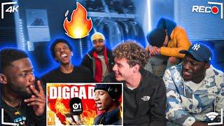 AMERICANS REACT TO DIGGA D  FIRE IN THE BOOTH [upl. by Madden181]