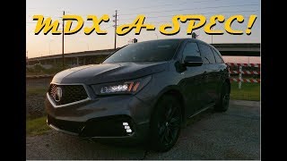 2020 Acura MDX ASpec SHAWD Review amp Drive  The Family Hauler With Attitude [upl. by Suzy569]