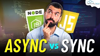 ASYNC vs SYNC  Difference😮  Synchronous and Asynchronous Programming in JavaScript  Explained [upl. by Adnarahs]